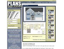 Tablet Screenshot of plansinc.com